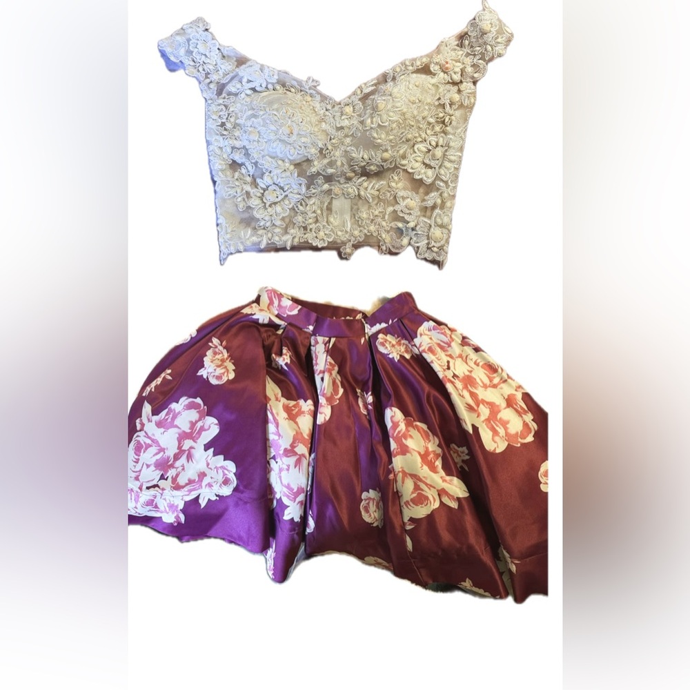 2 piece Home coming dress